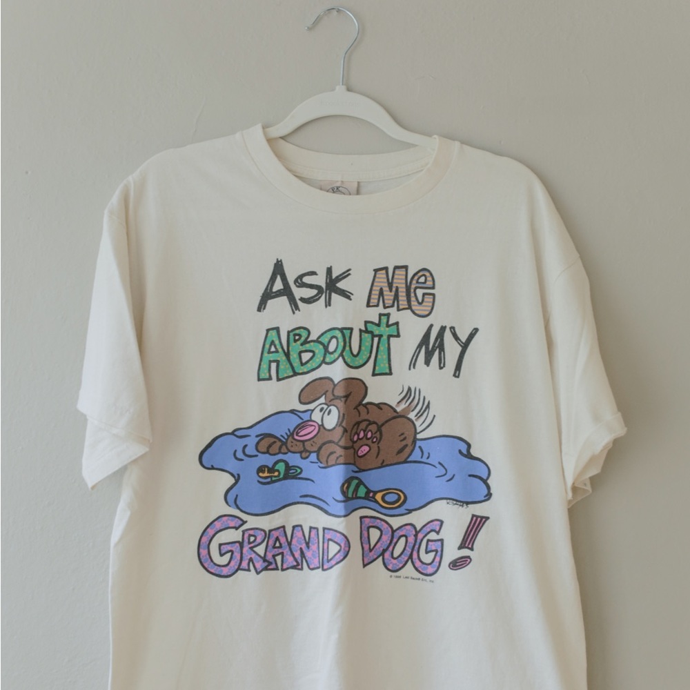 Ask me about my grand dog tee